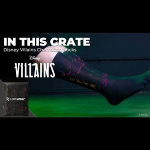 Disney Villains: Chernabog Socks (LootCrate Exclusive)